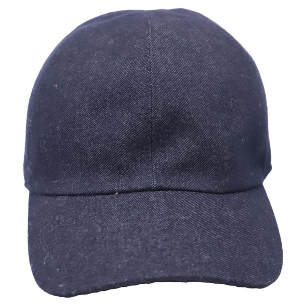 Loro Piana Baseball Cap in Navy Blue Cotton